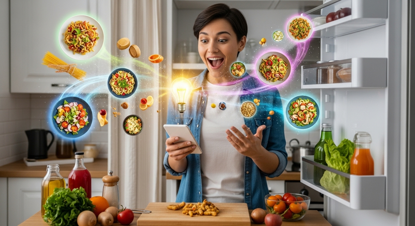 Instant inspiration - creative meal ideas from your kitchen